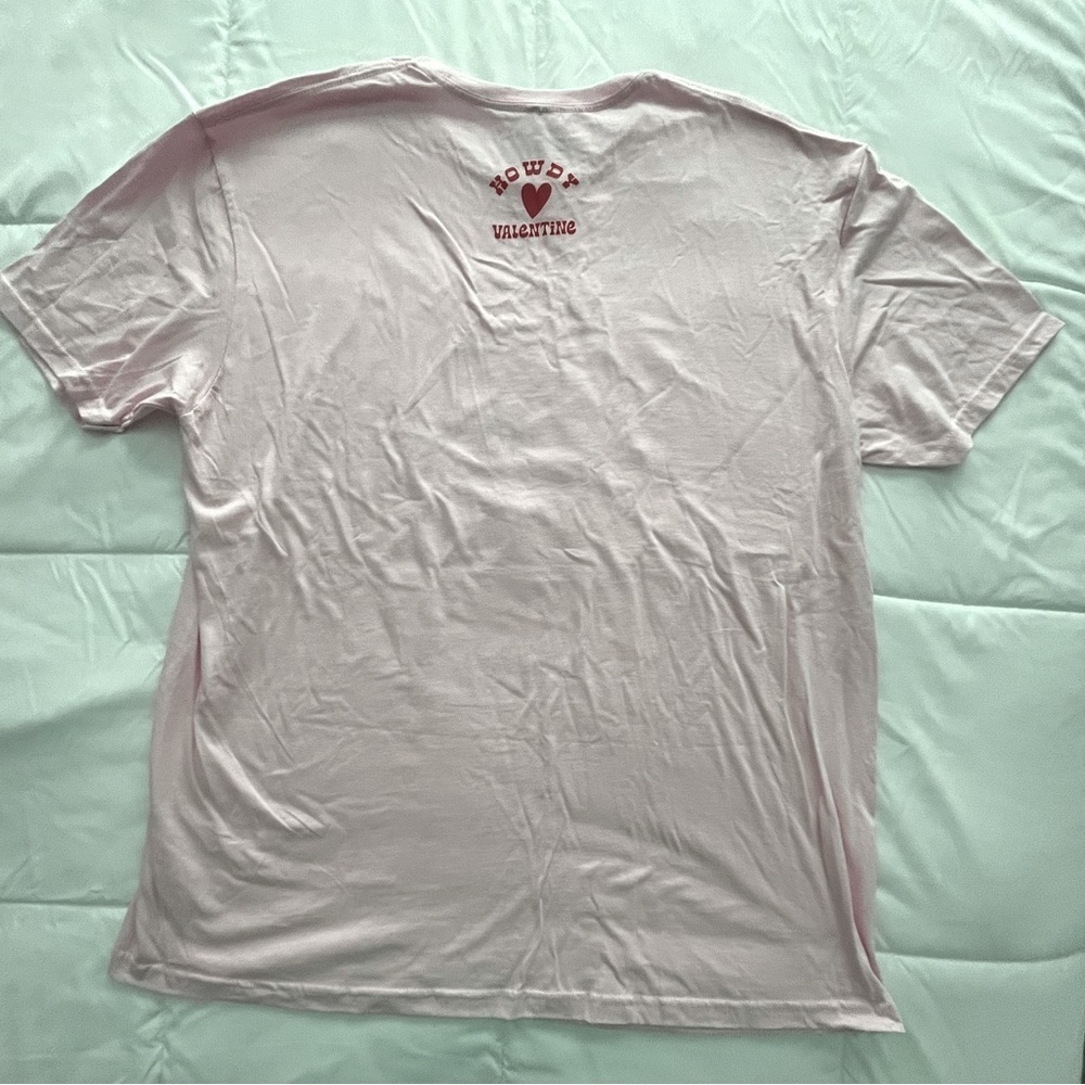 Simply Southern Pink 'Howdy Valentine' Size Large. - Picture 2 of 3